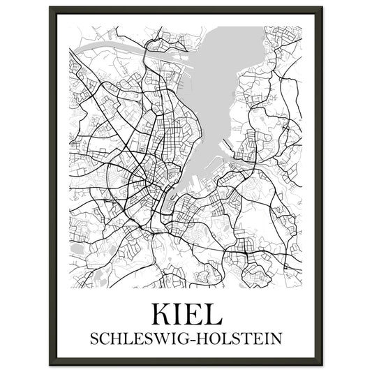 Premium-Poster mit Metallrahmen Kiel